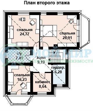 Дом 120 м² на участке 7 сот.