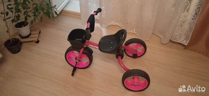 Велосипед трёхколёсный детский