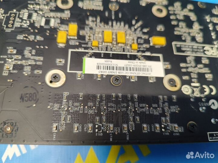 Видеокарта zotac GeForce GTX 560