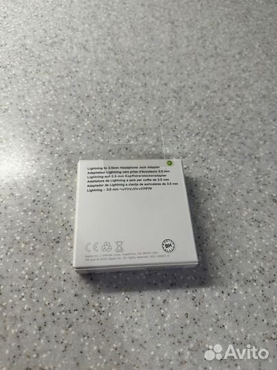 Переходник Apple Lightning 3.5mm