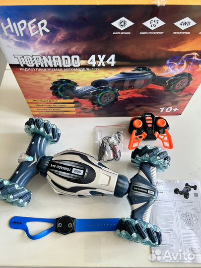 Радиоуправляемая машинка Hiper tornado 4x4