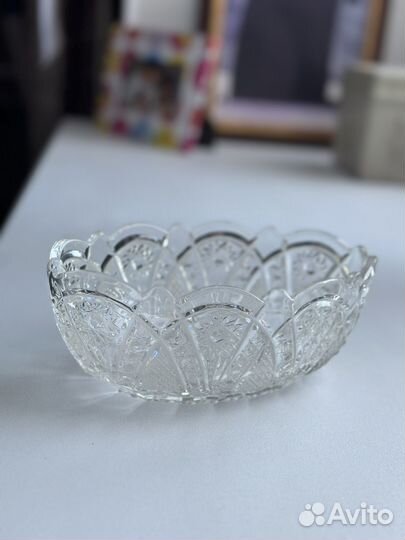 Хрустальная ваза