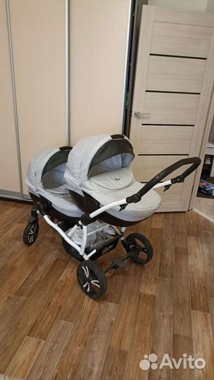 Коляска для двойни bebetto 42