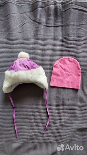 Шапки на разный возраст 8 шт + снуд
