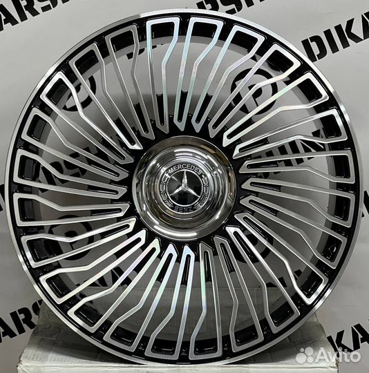 Кованые диски на Mercedes S class Мерседес R20