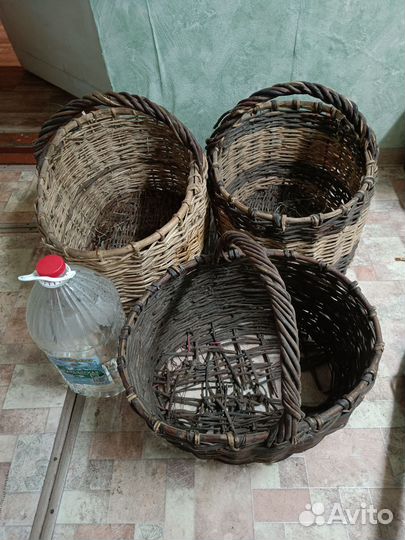 Плетенные корзины