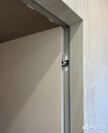 Скрытые двери под отделку