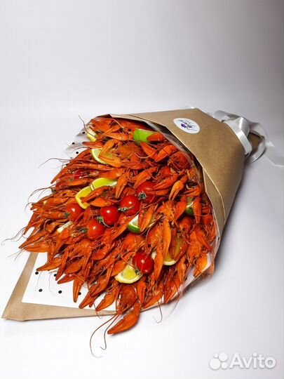 Мужской букет из раков