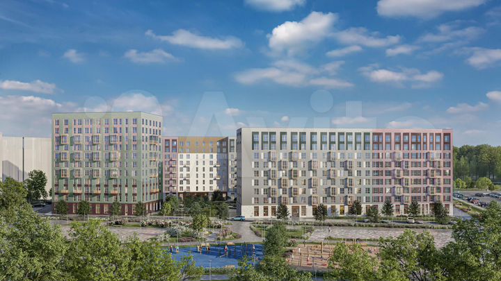 2-к. квартира, 38,9 м², 2/9 эт.