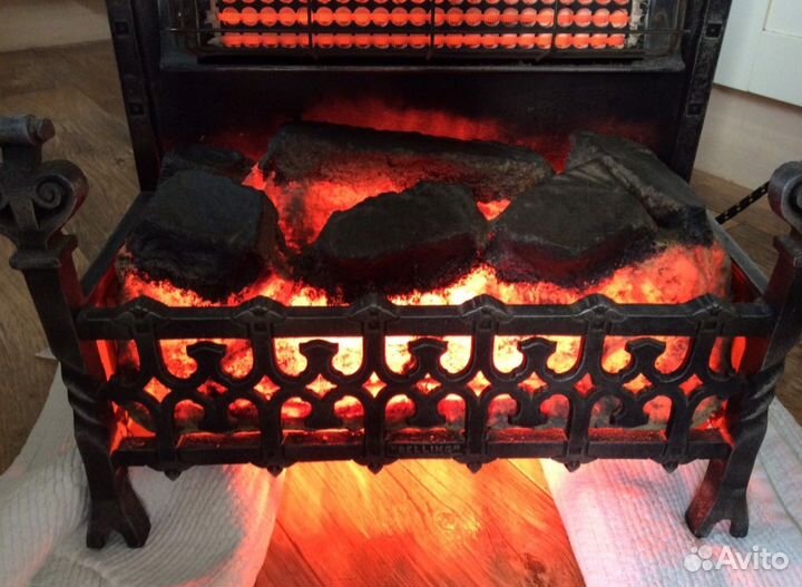 Винтажных камин электро обогреватель Англия 1960г