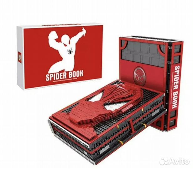 Конструктор Lepin Книга Человека паука 1888 дет