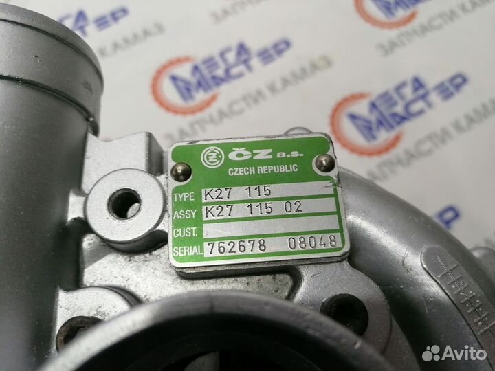 Турбокомпрессор Камаз евро-1 / чехия