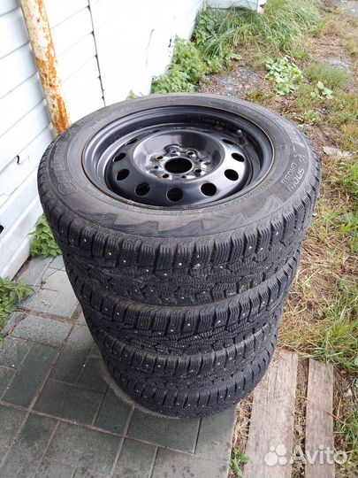 Колеса зимние 175 65 r14 на Ваз