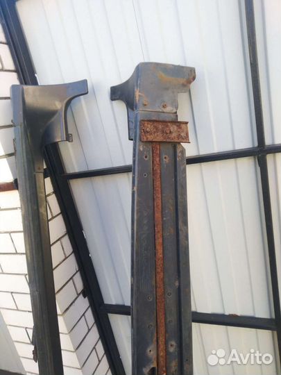 Пороги на hyundai santa fe 2