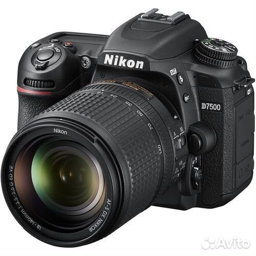 Nikon D 7500 kit 18-140 VR (Новый)