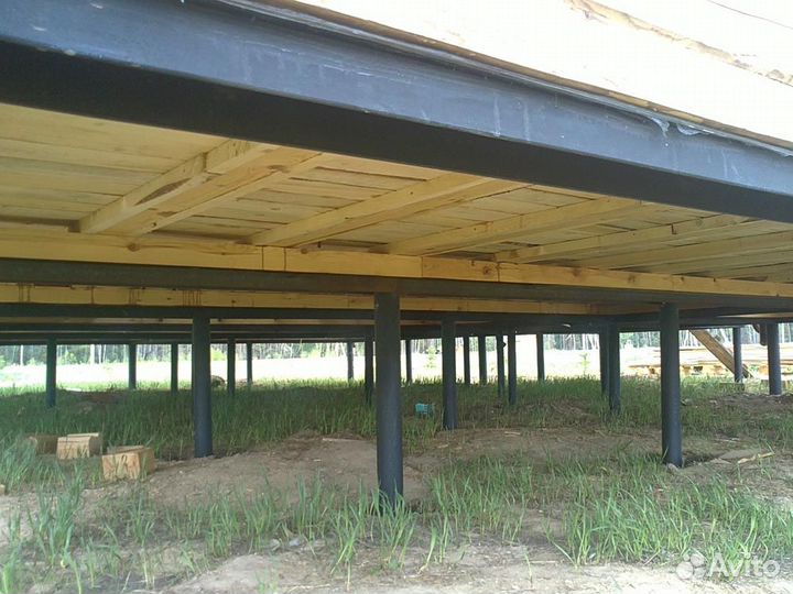 Винтовые сваи 108/2500 под ключ