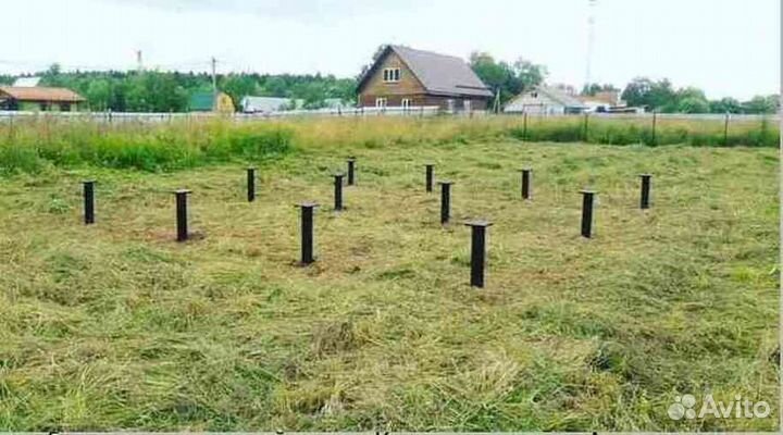 Свайный фундамент под ключ