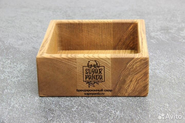 Подарочная коробка из дерева с инд. дизайном