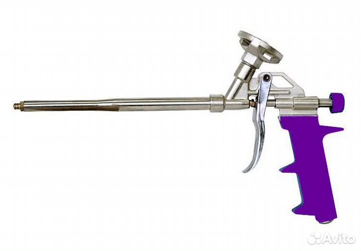 Пистолет для пены металл пластик ручка опт