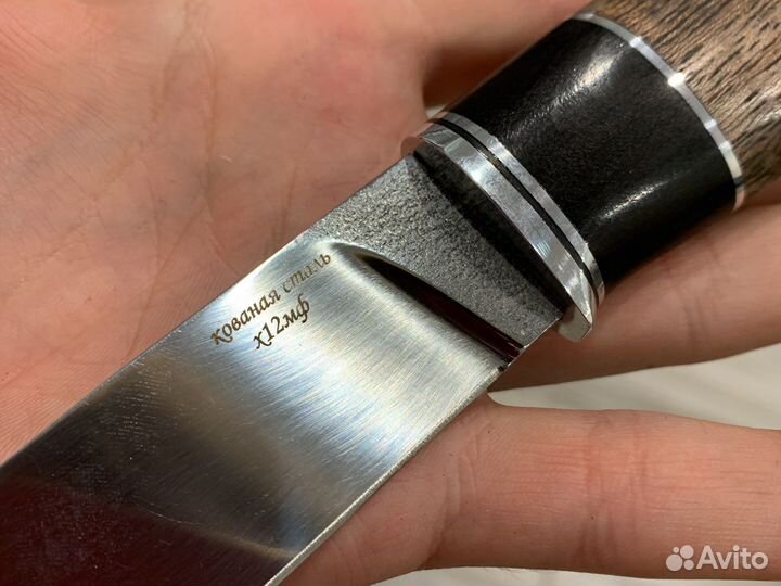 Охотничий нож из х12мф