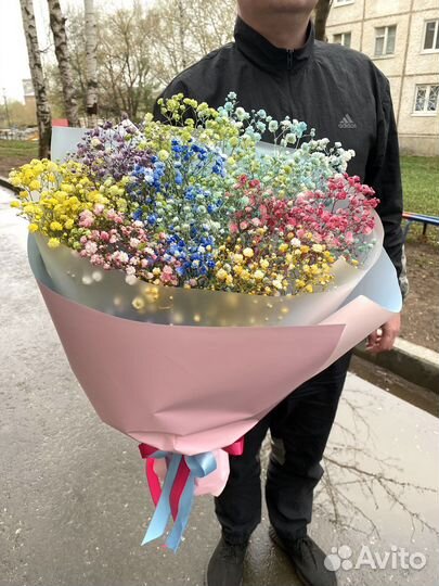 Букет Цветов Гипсофила / Доставка цветов
