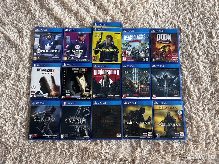 Игры на ps4 ps5, б/у