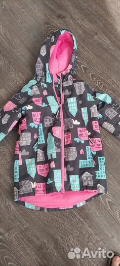Куртка демисезонная для девочки 122 128 крокид