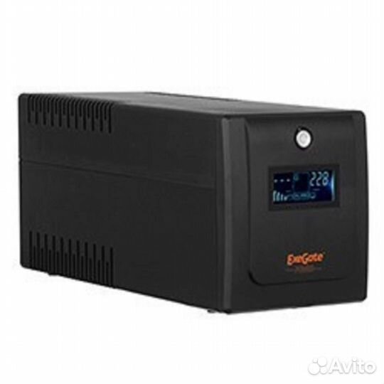 Exegate EP285586RUS ибп ExeGate SpecialPro SMART LLB-600.LCD.AVR.C13 600VA/360W, LCD, AVR, 4*IEC-C13
