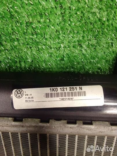 Радиатор основной Volkswagen Golf Mk5 (2003—2009)