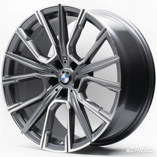 Литые диски R19 8.5/9.5J 5x120.0 Графит 817 Style