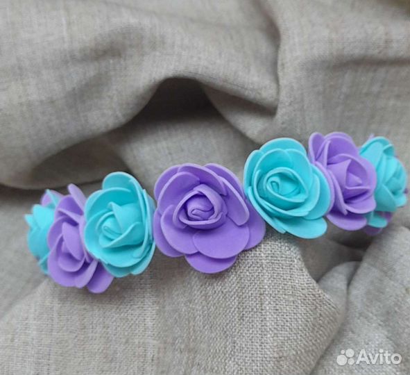 Ободок для волос из фоамирана