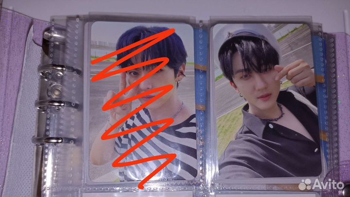 Официальные карты kpop stray kids