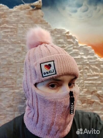 Балаклава, шлем, шапка женская Новая
