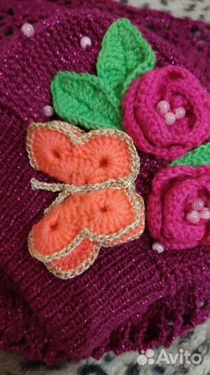 Шапка и снуд для девочки