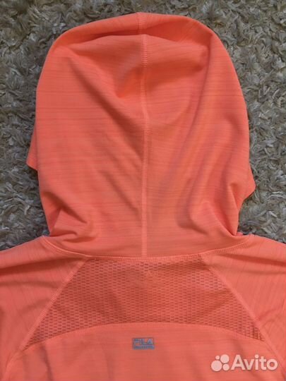 Fila кофта капюшон спортивная женская, XL