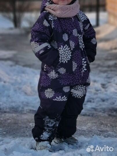 Зимний комбинезон для девочки 98 104 крокид