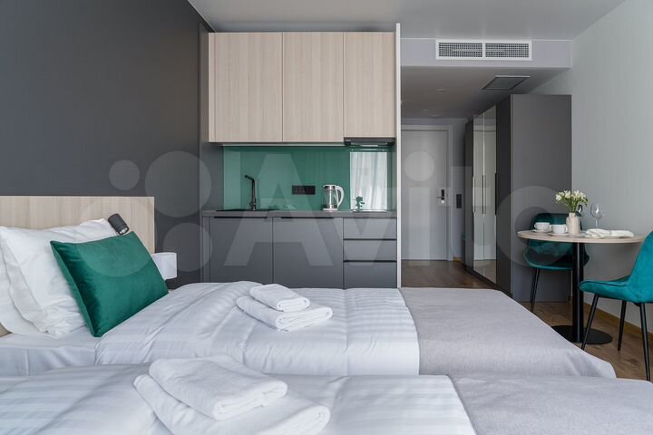 Апартаменты-студия, 25 м², 4/9 эт.