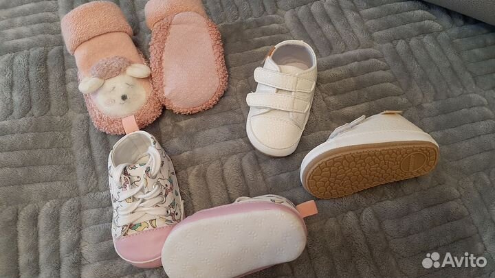 Пинетки для девочки