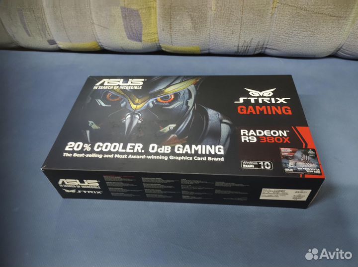 Видеокарта asus Radeon R9 380X 1030Mhz 4Gb