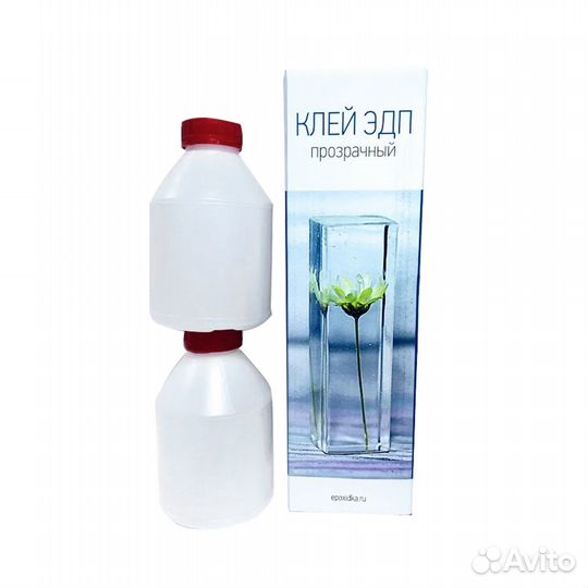 Клей эпоксидный универсальный эдп,1000 г, прозрач