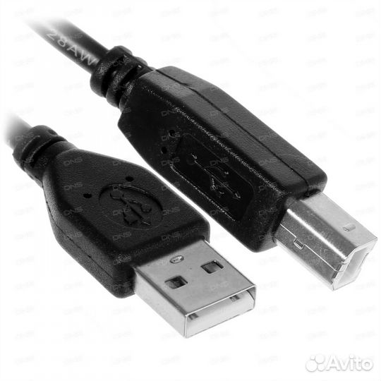 Кабель USB 2.0 Type-A - USB 2.0 Type-B