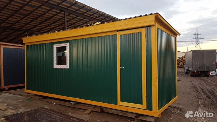 Бытовка 6м новая теплая