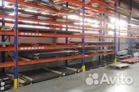 Стеллажи металлические бу для склада