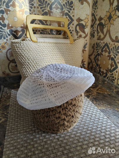 Продаю летние вязаные береты