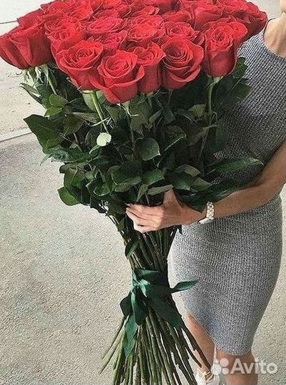 Высокие розы Гигантские розы Доставка цветов