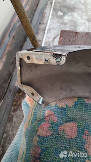 Уголок переднего бампера 3102