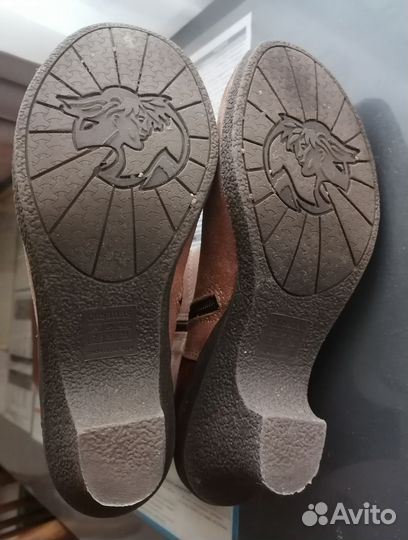 Сапоги женские демисезонные натуральная кожа