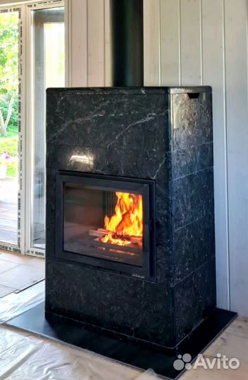 Облицовка каминная из камня