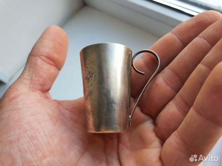 Серебряная рюмка СССР