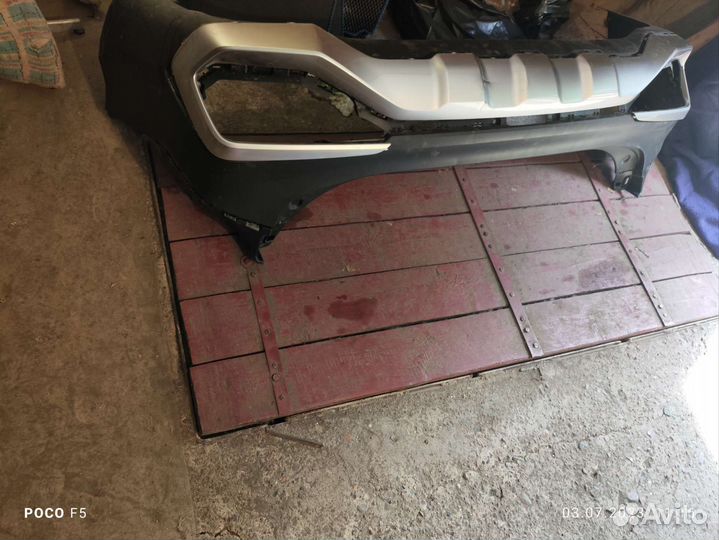 Задний бампер на kia sportage NQ5 2022 года